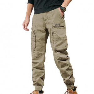 Cargo Pants with Pockets Green