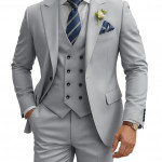 Men Business Suit Pants Set