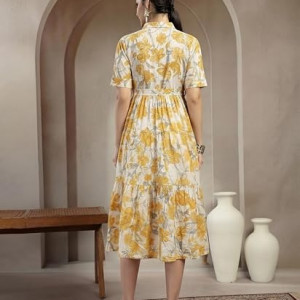 V Neck Maxi Dress for Woman Aline Dress for Women Long Flared Dress for Womens Summer Casual Outfit Wear Events