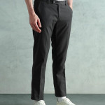 Men's Tapered fit Textured Trousers