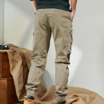 Cargo Pants with Pockets Green