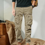 Cargo Pants with Pockets Green