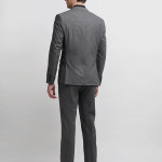 Tailored fit Heathered Suit